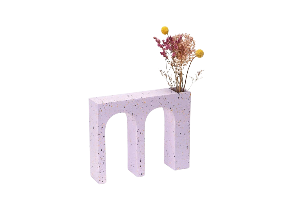 Acquedotto Double vase - lilla